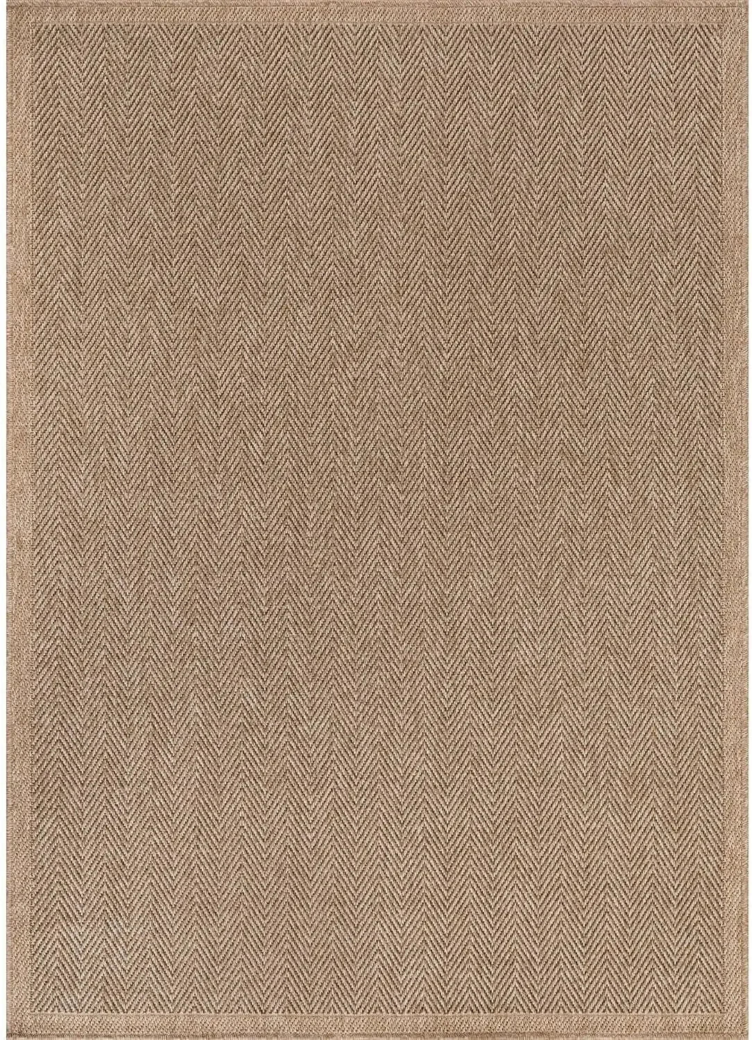 🌿🤍 Handwoven Seagrass Area Rug – Natural Fiber Indoor & Outdoor Carpet