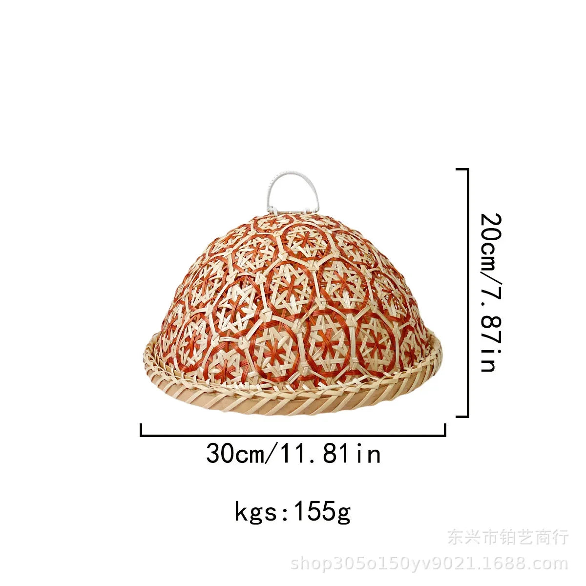 🌿🧺 Boho Rattan Fruit Basket with Lid – Handwoven Wicker Table Centerpiece