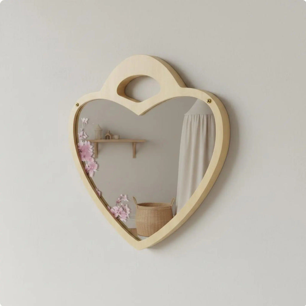 Nordic Acrylic Wall Mirror – Lightweight Shatterproof Decorative Mirror