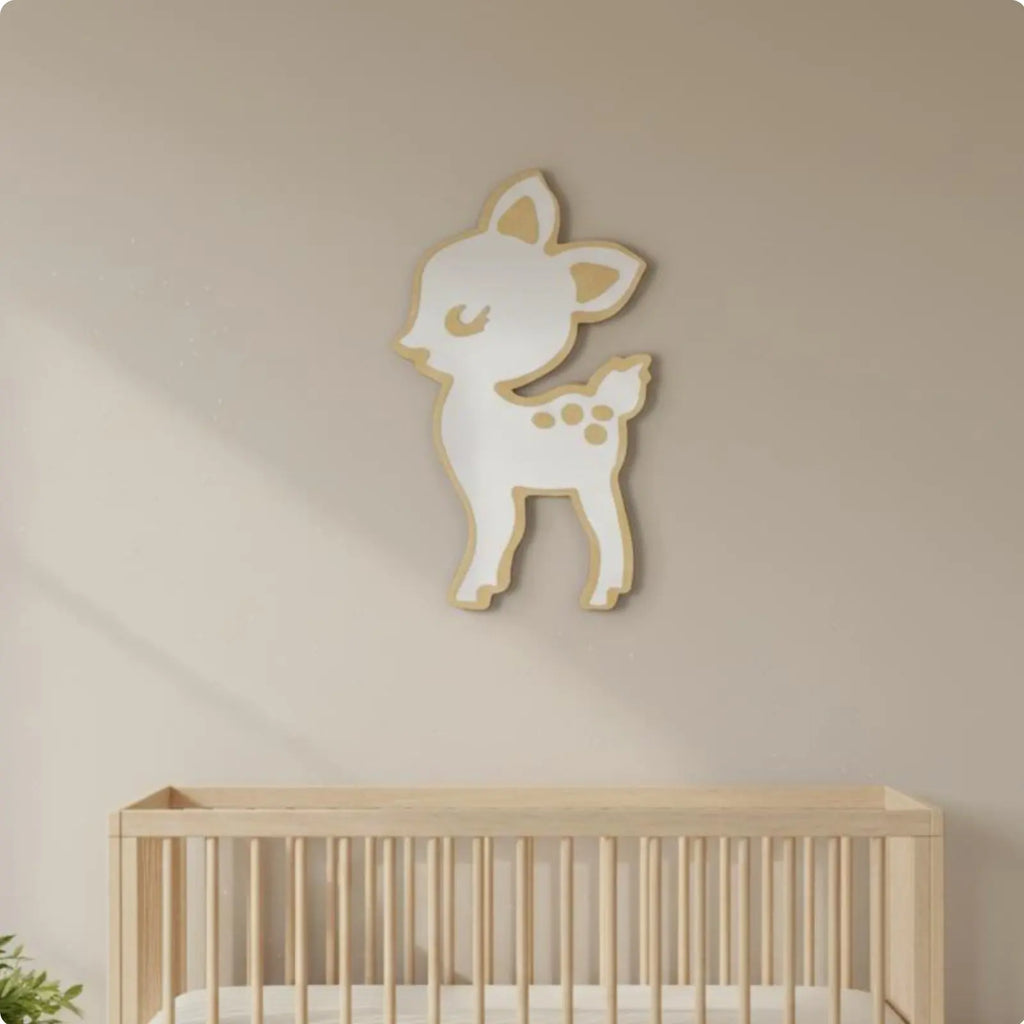 Nordic Acrylic Wall Mirror – Lightweight Shatterproof Decorative Mirror