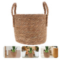 🌿🧺 Boho Seagrass Planter Basket – Handwoven Decorative Pot Cover with Liner