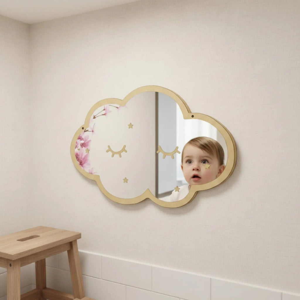 Nordic Acrylic Wall Mirror – Lightweight Shatterproof Decorative Mirror