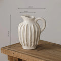 Decorative Wabi-Sabi Ceramic Vase – Handmade Rustic Pottery