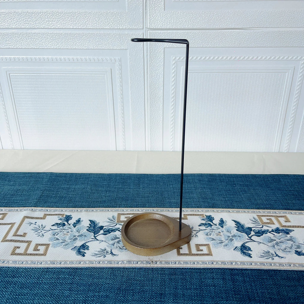🌿 Wooden Incense Burner Tray – Zen Incense Stick Holder for Meditation & Home Décor