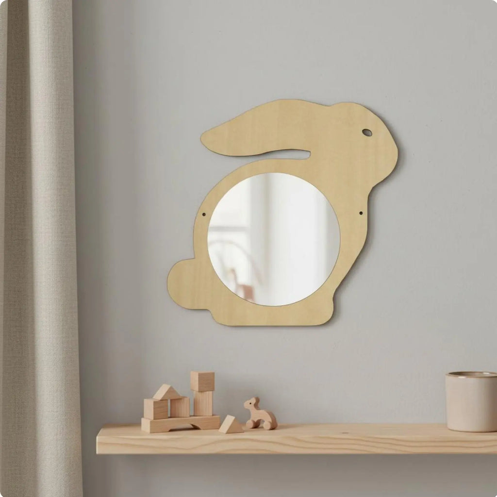 Nordic Acrylic Wall Mirror – Lightweight Shatterproof Decorative Mirror