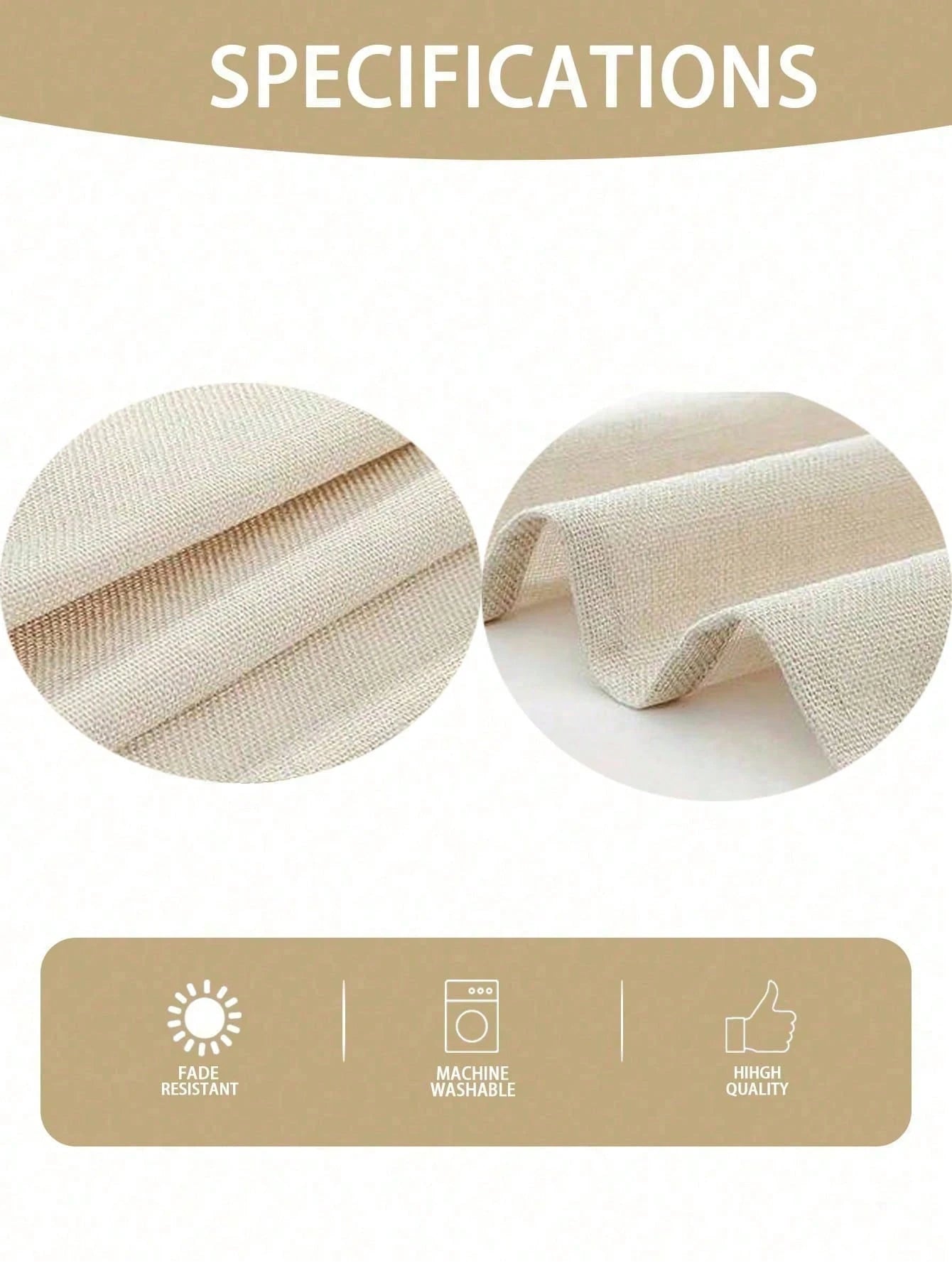 🌿🤍 Boho Eucalyptus Table Runner – Linen Botanical Dining Table Décor