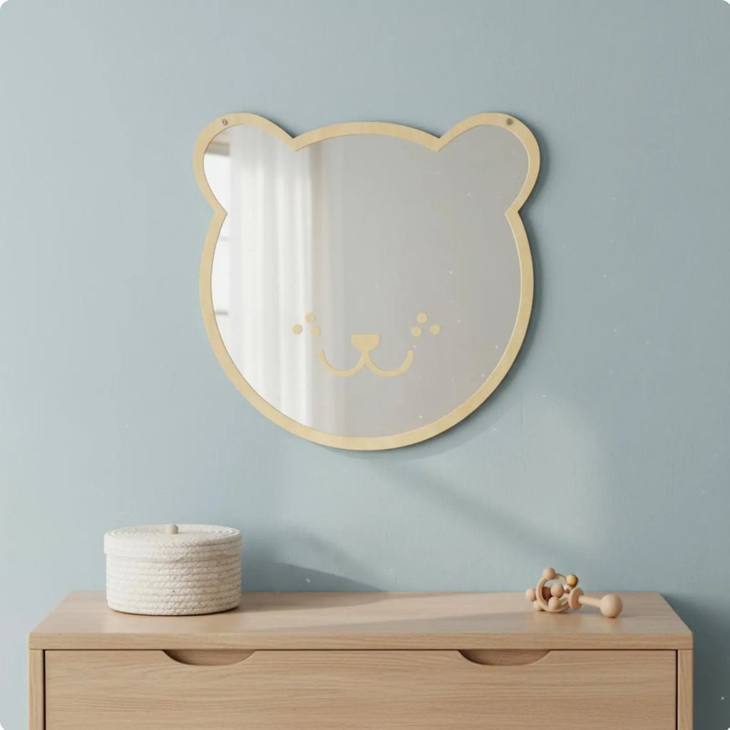 Nordic Acrylic Wall Mirror – Lightweight Shatterproof Decorative Mirror