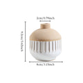 Decorative Boho Ceramic Vase for Home Styling