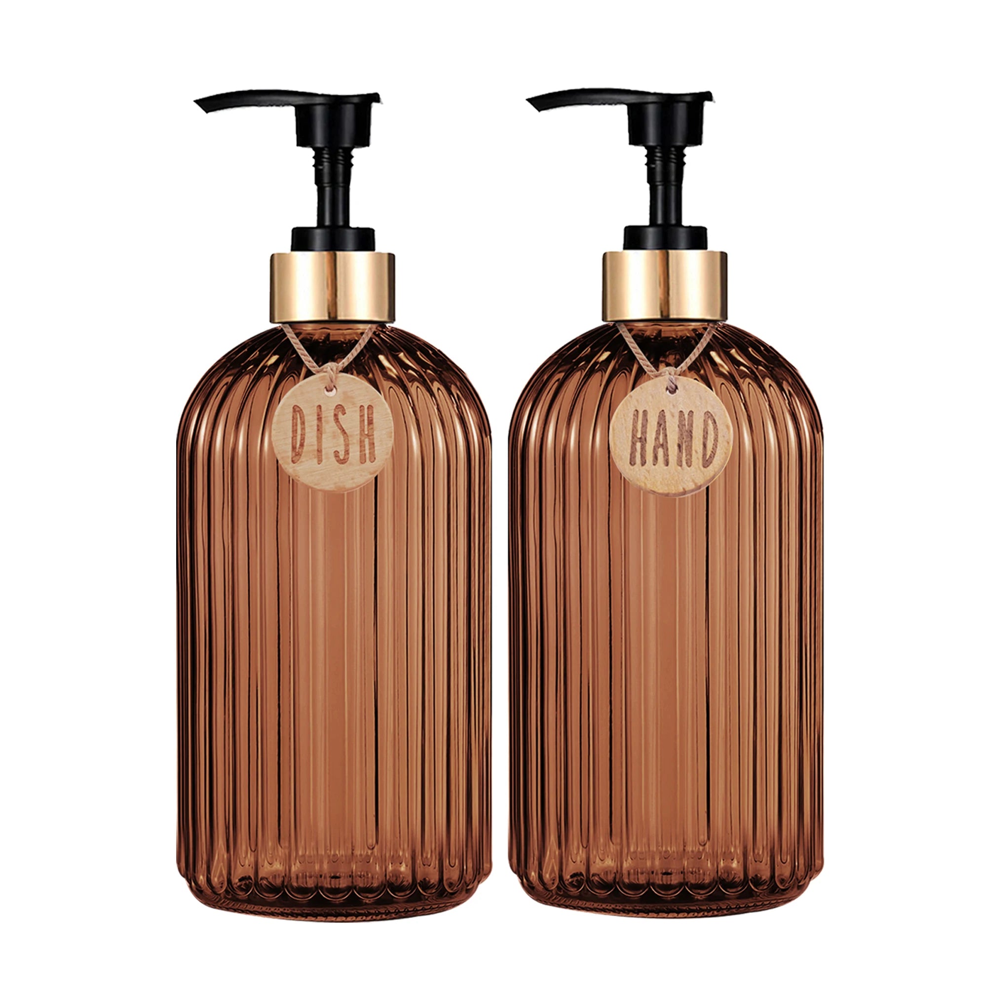 🧴🌿 Refillable Soap Dispenser Bottle – Modern Kitchen Countertop Décor