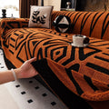 🛋️🌿🤍 Boho Jacquard Fleece Sofa Throw – Soft All-Season Couch Cover & Blanket