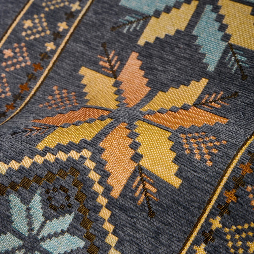 🛋️🌿🤍 Boho Jacquard Chenille Sofa Cover – All-Season Couch Throw & Furniture Protector